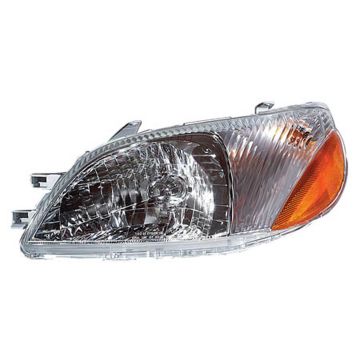 Headlight Assembly Composite Left for Toyota Echo 2000-2002