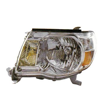 Headlight Assembly Composite Left Type 2 w/o Sport Pkg for Toyota Tacoma 2005-2011