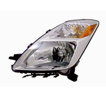 Headlight Assembly Composite Left w/o HID Lamps To 11-05 w/o Bulbs or Sockets for Toyota Prius 2004-2006