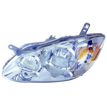 Headlight Assembly Composite Left CAPA for Toyota Corolla LE CE 2005-2008
