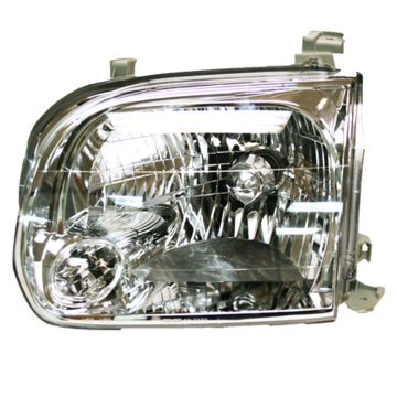 Headlight Assembly Composite Left for Toyota Tundra Standard Cab Pickup Extended Cab Pickup 2005-2006