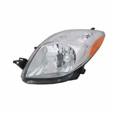 Headlight Assembly Composite Left CAPA for Toyota Yaris Hatchback 2006-2008