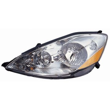 Headlight Assembly Composite Left w/o HID CAPA for Toyota Sienna 2006-2010