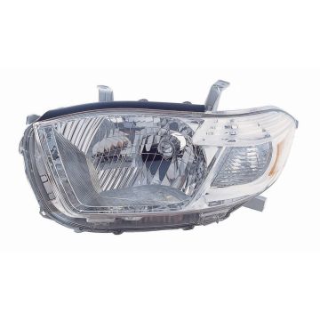 Headlight Assembly Composite Left Japan Built CAPA for Toyota Highlander Limited Base 2008-2010