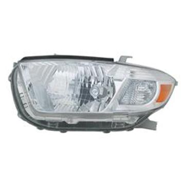 Headlight Assembly Composite Left Japan Built for Toyota Highlander Limited Base 2008-2010