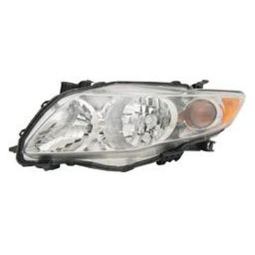 Headlight Assembly Composite Left for Toyota Corolla Base LE XLE CE 2009-2010
