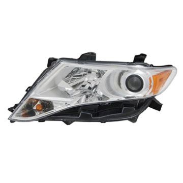 Headlight Assembly Composite Left Halogen CAPA for Toyota Venza 2009-2016