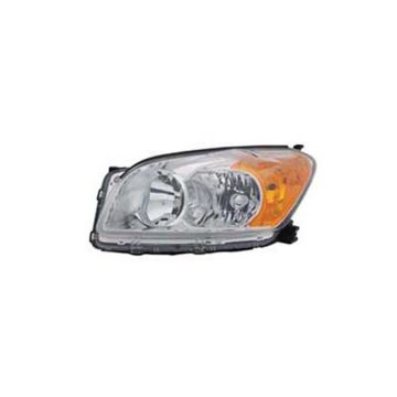 Headlight Assembly Composite Left Lens/Housing Only Japan Built for Toyota RAV4 Limited Base 2009-2012