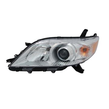 Headlight Assembly Composite Left Halogen w/o LED DRL for Toyota Sienna Limited Base LE XLE L 2011-2020