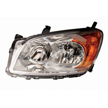 Headlight Assembly Composite Left USA Built CAPA for Toyota RAV4 Limited Base 2009-2012