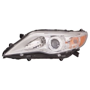 Headlight Assembly Composite Left Halogen CAPA for Toyota Avalon 2011-2012