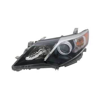 Headlight Assembly Composite Left Halogen for Toyota Camry SE SE Sport 2012-2014