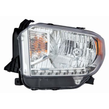 Headlight Assembly Composite Left Halogen w/o Level Adjuster for Toyota Tundra Limited SR SR5 2014-2015