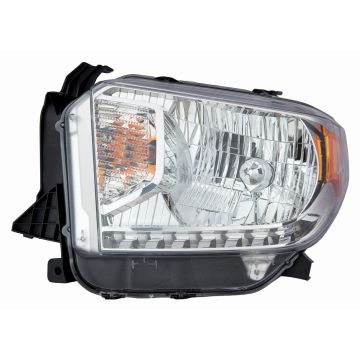 Headlight Assembly Composite Left Halogen w/Level Adjuster for Toyota Tundra Limited SR SR5 2014-2017