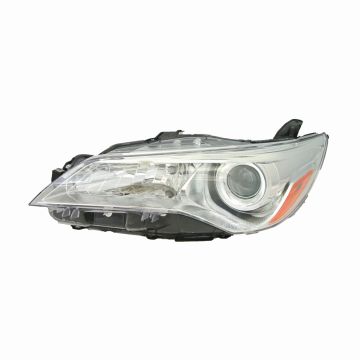 Headlight Assembly Composite Left Halogen for Toyota Camry LE Hybrid LE Hybrid XLE XLE 2015-2017