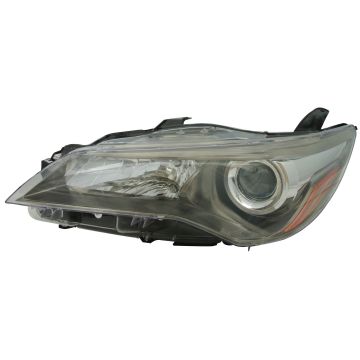 Headlight Assembly Composite Left Halogen Projector Type CAPA for Toyota Camry Hybrid SE SE XLE Special Edition 2015-2017