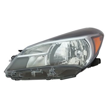 Headlight Assembly Composite Left Multi-Reflector Type CAPA for Toyota Yaris 2015-2017