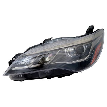 Headlight Assembly Composite Left LED Black Housing for Toyota Camry XSE 2015-2017