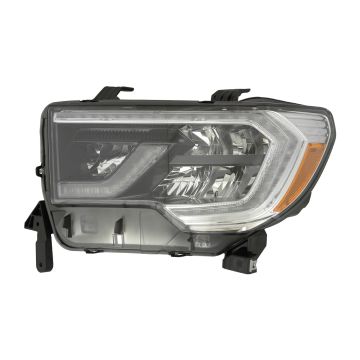 Headlight Assembly Composite Left Platinum for Toyota Sequoia 2018-2022
