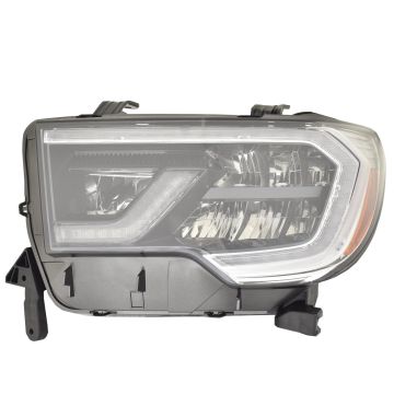 Headlight Assembly Composite Left Platinum CAPA for Toyota Sequoia 2018-2022
