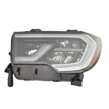 Headlight Assembly Composite Left CAPA for Toyota Sequoia Limited TRD Sport SR5 TRD Pro 2018-2022
