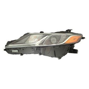 Headlight Assembly Composite Left w/o LED Signal Lamp North America Built CAPA for Toyota Camry Hybrid LE Hybrid SE L LE SE SE Nightshade 2019-2024