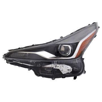Headlight Assembly Composite Left w/o Adaptive Headlamps w/Fog Lamps for Toyota Prius 2019-2022