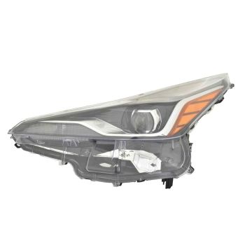 Headlight Assembly Composite Left w/o Adaptive Headlamps w/Fog Lamps CAPA for Toyota Prius 2019-2022