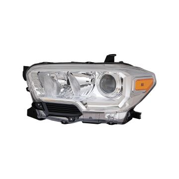 Headlight Assembly Composite Left w/o LED Daytime Running Lamps w/o Fog Lamps for Toyota Tacoma 2019-2023