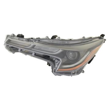 Headlight Assembly Composite Left w/Nightshade Edition CAPA for Toyota Corolla Hatchback 2020-2022