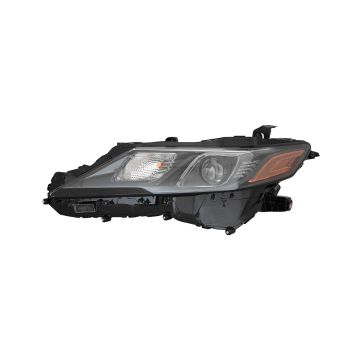 Headlight Assembly Composite Left w/TRD Pkg w/o LED Signal Lamp North America Built for Toyota Camry TRD XSE Hybrid SE SE 2020-2024