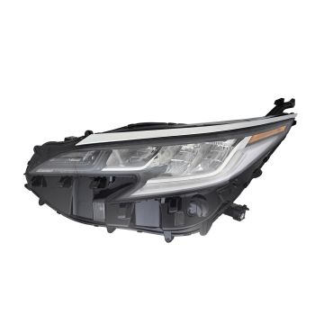 Headlight Assembly Composite Left CAPA for Toyota Sienna Limited 2021-2025