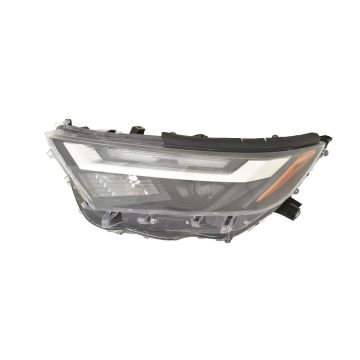 Headlight Assembly Composite Left w/o LED Signal Lamp North America Built CAPA for Toyota RAV4 Hybrid XLE Hybrid XLE Premium Hybrid Woodland Edition Hybrid LE 2022-2024