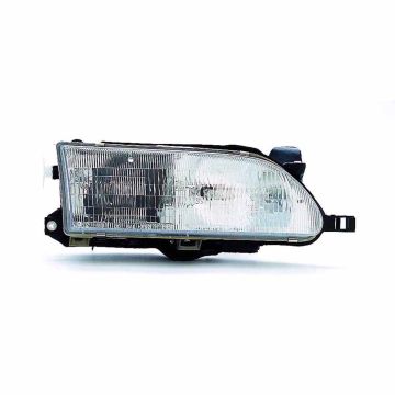 Headlight Assembly Composite Right CAPA for Toyota Corolla 1993-1997