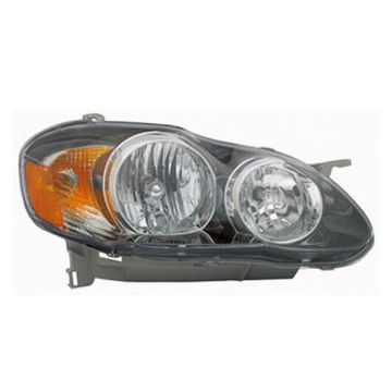 Headlight Assembly Composite Right USA Built for Toyota Corolla S XRS 2005-2008