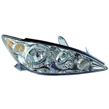 Headlight Assembly Composite Right USA Built CAPA for Toyota Camry LE XLE 2005-2006
