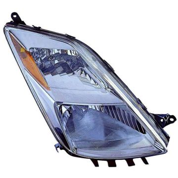 Headlight Assembly Composite Right w/o HID Lamps To 11-05 w/o Bulbs or Sockets CAPA for Toyota Prius 2004-2006