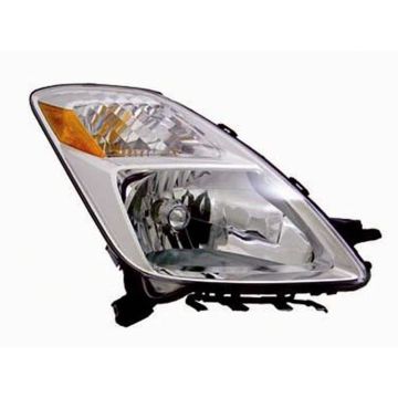 Headlight Assembly Composite Right w/o HID Lamps To 11-05 w/o Bulbs or Sockets for Toyota Prius 2004-2006
