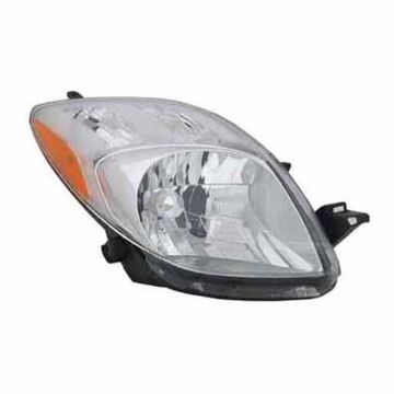 Headlight Assembly Composite Right CAPA for Toyota Yaris Hatchback 2006-2008