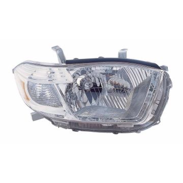 Headlight Assembly Composite Right Japan Built CAPA for Toyota Highlander Limited Base 2008-2010