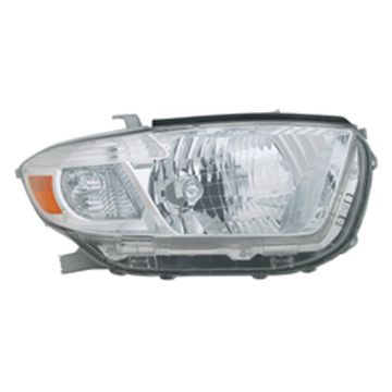 Headlight Assembly Composite Right Japan Built for Toyota Highlander Limited Base 2008-2010