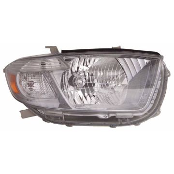 Headlight Assembly Composite Right Japan Built CAPA for Toyota Highlander Sport Sport Premium 2008-2010
