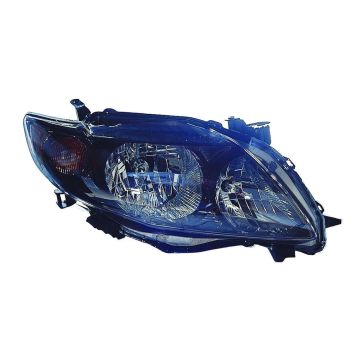 Headlight Assembly Composite Right CAPA for Toyota Corolla S XRS 2009-2010