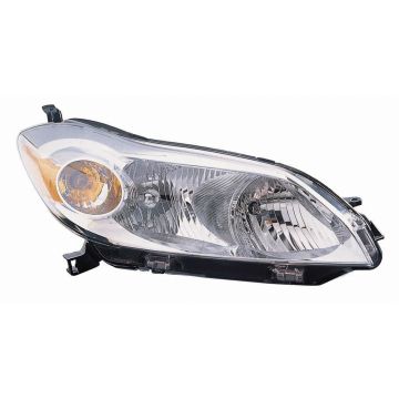 Headlight Assembly Composite Right CAPA for Toyota Matrix 2009-2014