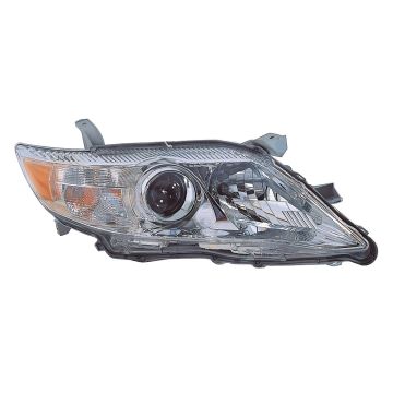 Headlight Assembly Composite Right USA Built CAPA for Toyota Camry Base LE XLE 2010-2011
