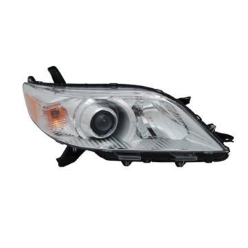 Headlight Assembly Composite Right Halogen w/o LED DRL for Toyota Sienna Limited Base LE XLE L 2011-2020