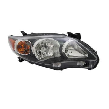 Headlight Assembly Composite Right Canada Built for Toyota Corolla S XRS 2011-2013