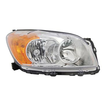 Headlight Assembly Composite Right USA Built CAPA for Toyota RAV4 Limited Base 2009-2012