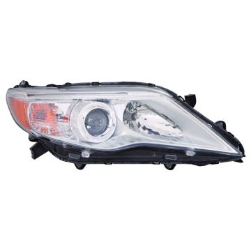 Headlight Assembly Composite Right Halogen CAPA for Toyota Avalon 2011-2012