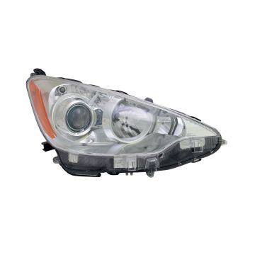 Headlight Assembly Composite Right for Toyota Prius C 2012-2014